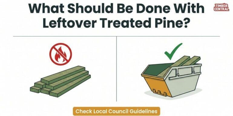 One of the main concerns with burning treated pine is the smoke it creates